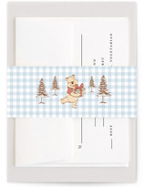 Disney's Winter Pooh Baby Shower Belly Bands