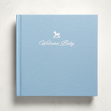 Welcome Baby - Baby Blue Baby Memory Books