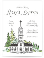 church Baptism and Christening Invitations