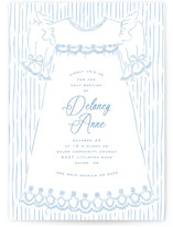 Sweet Gown Baptism and Christening Invitations