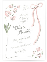 By Grace Baptism and Christening Invitations