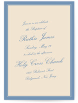 Minimal Baptism Baptism and Christening Invitations