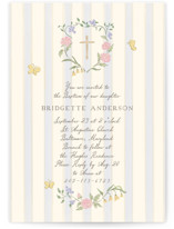 teacup Baptism and Christening Invitations