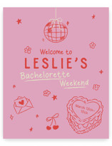 Dancing Queen Wedding Party Signs