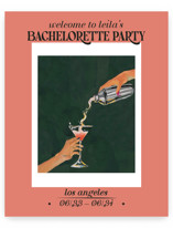 voulez-vous pink and green