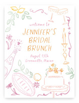 A Brunch Wedding Party Signs