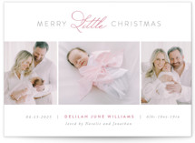 Christmas Baby Holiday Birth Announcements