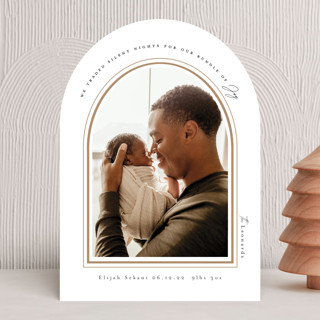 Smallest things bring most JOY Holiday Birth Announcements