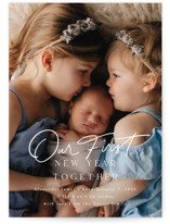 together Holiday Birth Announcements