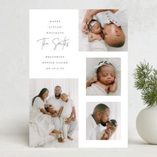 Our Little Holiday Birth Announcements