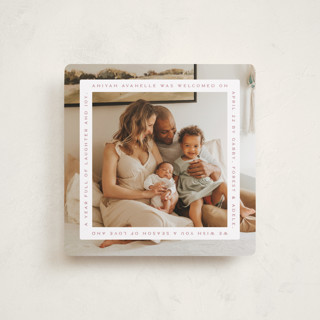 The Greatest Gift of All Holiday Birth Announcements