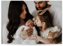 More Love Holiday Birth Announcements