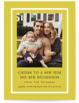 Brighter Side Holiday Birth Announcements