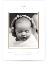 weensy Foil-Pressed Birth Announcements