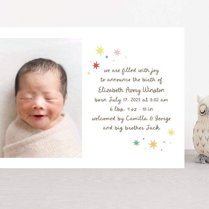 Constellation Grand Birth Announcements by Megan Davis Minted
