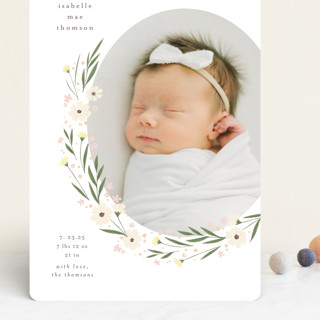 Cottage Grand Birth Announcements