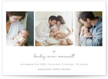 Teeny Tiny Love Grand Birth Announcements