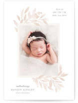 Botanical Corners Grand Birth Announcements