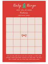 Merry Little Baby Shower Game Cards