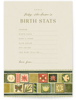 fairytale ornament Baby Shower Game Cards