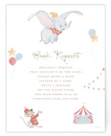 Disney's Dumbo Come One Come All Baby Shower Insert Cards