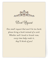 Garden Brick Gate Baby Shower Insert Cards