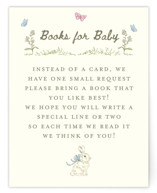 Somebunny Special Storybook Baby Shower Insert Cards