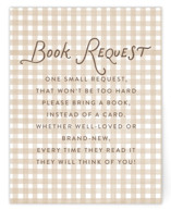 Cutie Pie Baby Shower Insert Cards