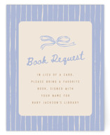 Bun in the oven Baby Shower Insert Cards