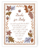 Fall in Love Baby Shower Insert Cards