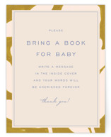 Flora Baby Shower Insert Cards