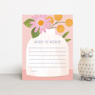 Baby Bloom Baby Shower Insert Cards