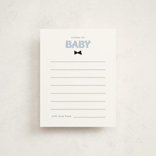 Boy Mom Baby Shower Insert Cards