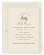 Maison de Rêves Baby Shower Insert Cards