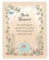 Disney's Cinderella Pumpkin Patch Baby Shower Insert Cards