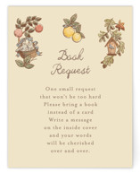 Autumn Harvest Baby Shower Insert Cards