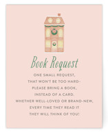 Gingerbread Village Baby Shower Insert Cards