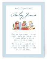 Classical Baby Shower Insert Cards
