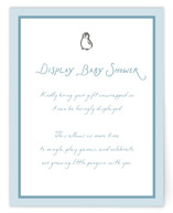 Arctic Family Baby Shower Insert Cards