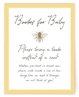 Soon to Bee Baby Shower Insert Cards