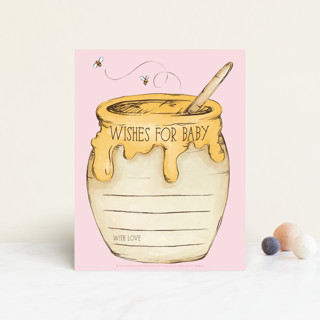 Winnie Pooh Tree Baby Shower Baby Shower Insert Cards