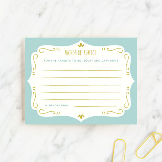 Baby Brewing Baby Shower Insert Cards