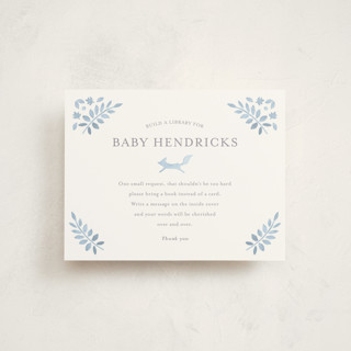 Foxy Baby Shower Baby Shower Insert Cards