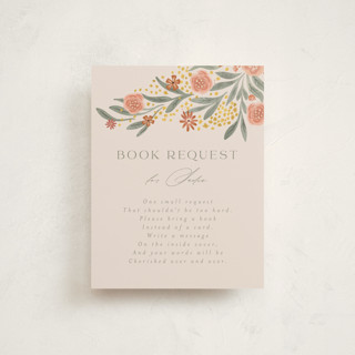 Elephant Garden Baby Shower Insert Cards