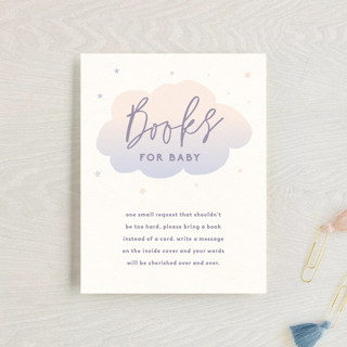 Heaven Sent Baby Shower Insert Cards