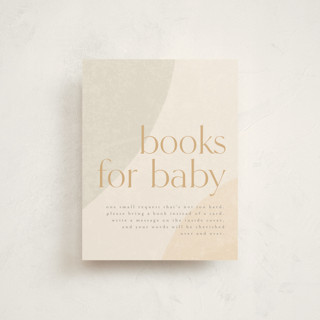 Pebble Baby Shower Insert Cards