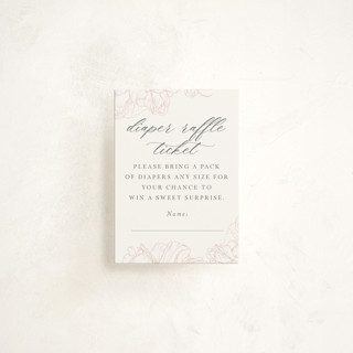 Timeless Mini Baby Shower Insert Cards