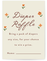 Ba Ba Baby shower Mini Baby Shower Insert Cards