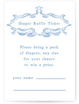 Round And Round Mini Baby Shower Insert Cards