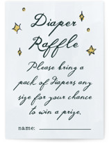 Hot Balloon Mini Baby Shower Insert Cards